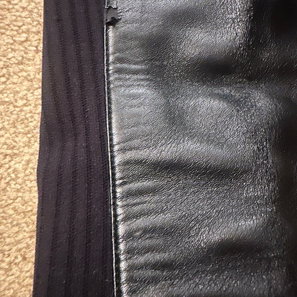 Fendi thigh high sock boots. Flats. Size 36 1/2. Logo black leather F0554 25 mm. - Picture 13 of 15